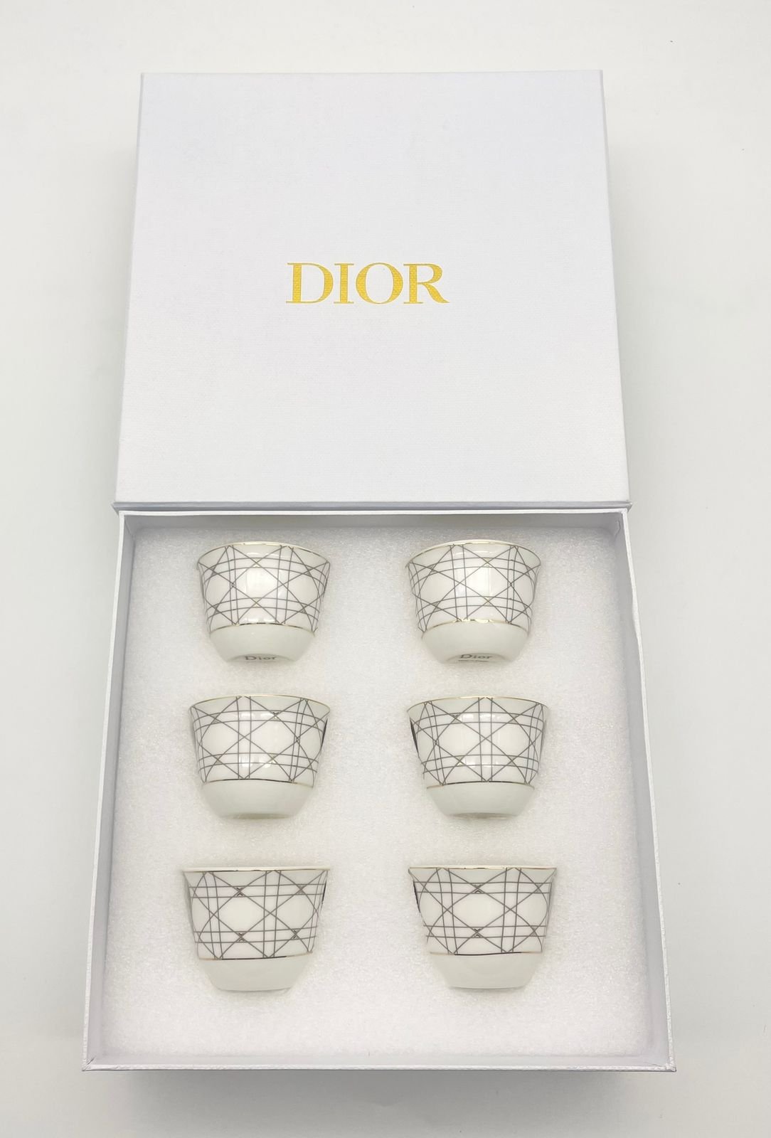 Dior Arabic coffee set of six